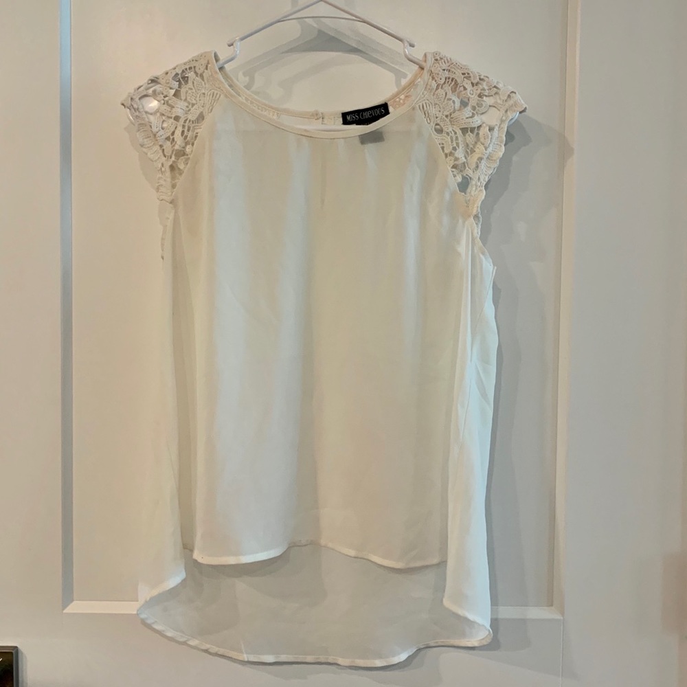 Off-white Chiffon top